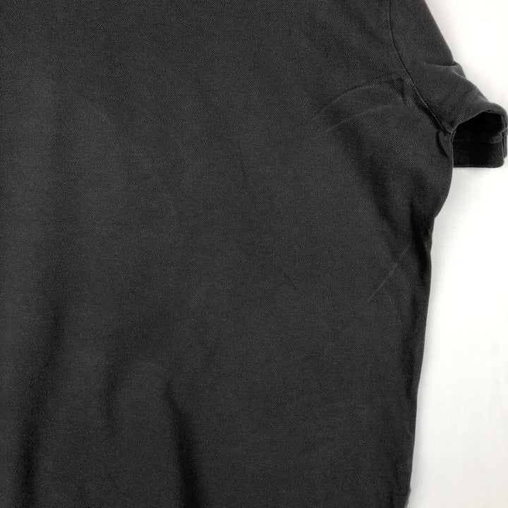 Ralph Lauren POLO by Ralph Lauren short sleeve polo shirt, men's XL size cotton gray type Vintage Second Hand