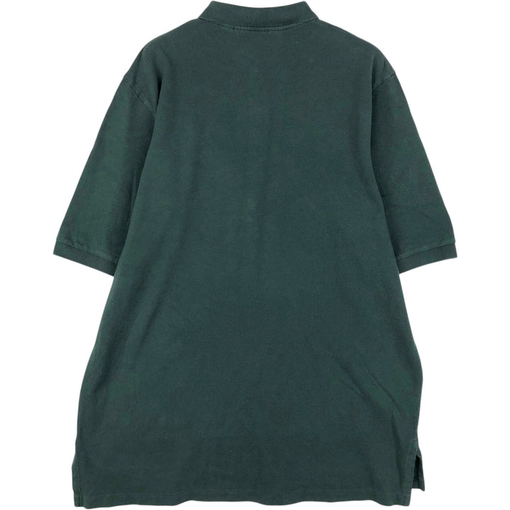 Ralph Lauren POLO GOLF Short Sleeve Polo Shirt Men's XL cotton Green type dark green Vintage Second Hand