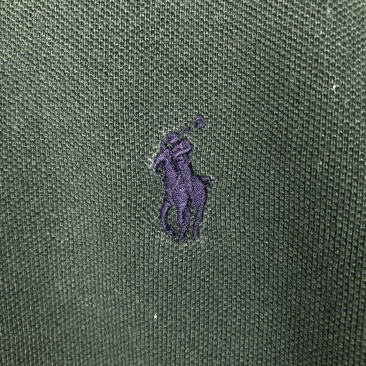 Ralph Lauren POLO GOLF Short Sleeve Polo Shirt Men's XL cotton Green type dark green Vintage Second Hand