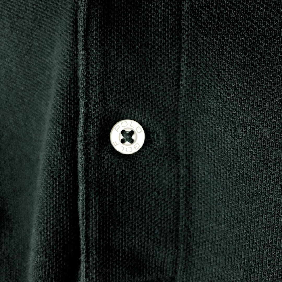 Ralph Lauren POLO GOLF Short Sleeve Polo Shirt Men's XL cotton Green type dark green Vintage Second Hand