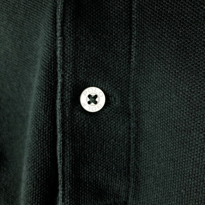 Ralph Lauren POLO GOLF Short Sleeve Polo Shirt Men's XL cotton Green type dark green Vintage Second Hand
