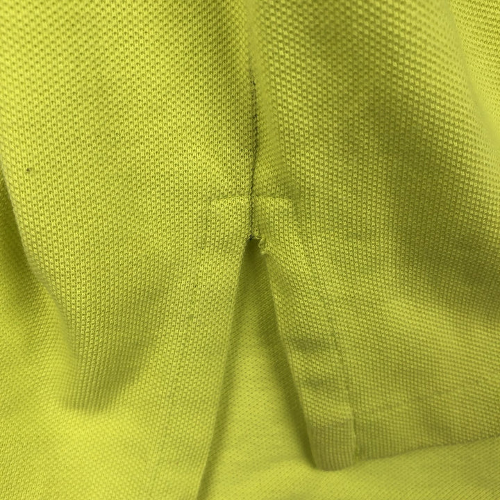 Ralph Lauren POLO RALPH LAUREN CUSTOM FIT short sleeve striped polo shirt men's size L cotton yellow type Vintage Second Hand