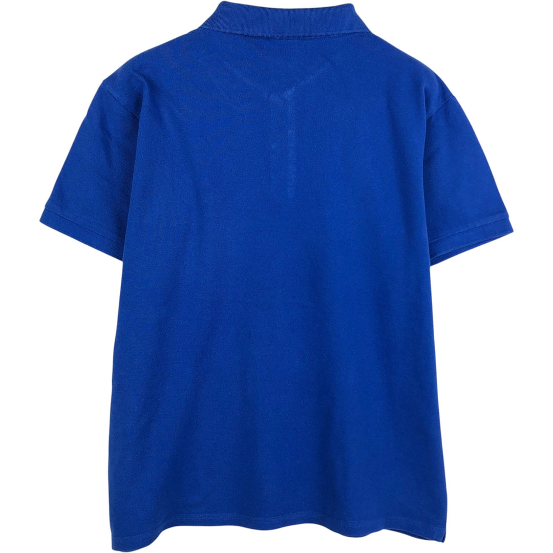 Lacoste LACOSTE French design short sleeve polo shirt size 6 men's XL equivalent cotton blue type Vintage Second Hand