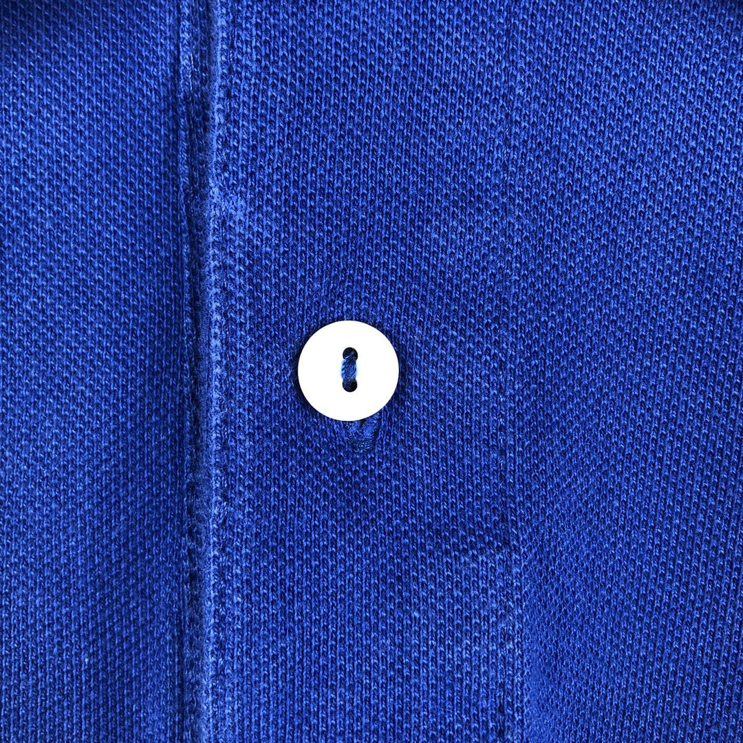 Lacoste LACOSTE French design short sleeve polo shirt size 6 men's XL equivalent cotton blue type Vintage Second Hand