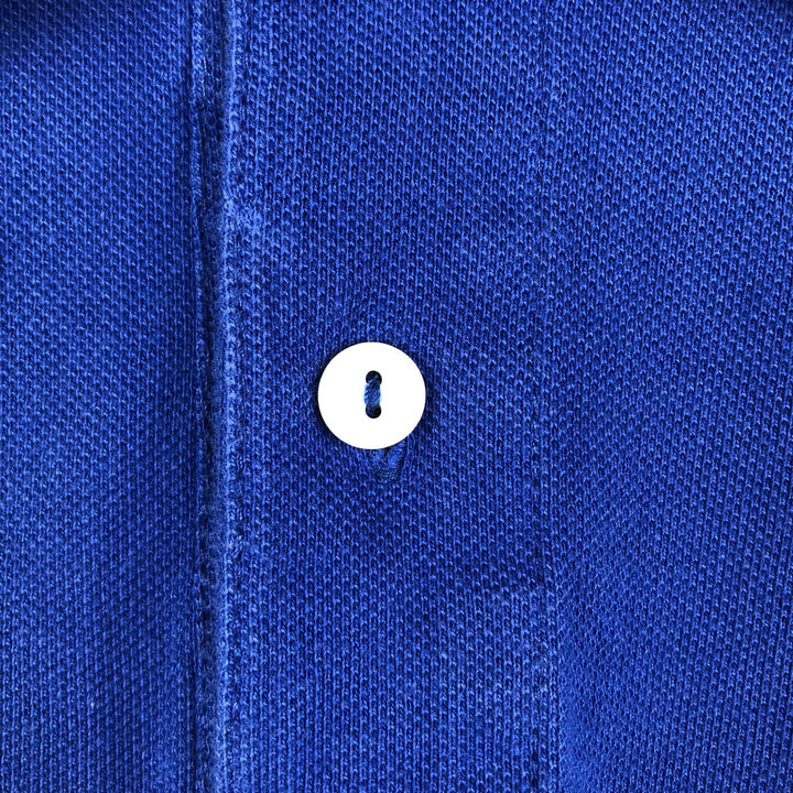 Lacoste LACOSTE French design short sleeve polo shirt size 6 men's XL equivalent cotton blue type Vintage Second Hand