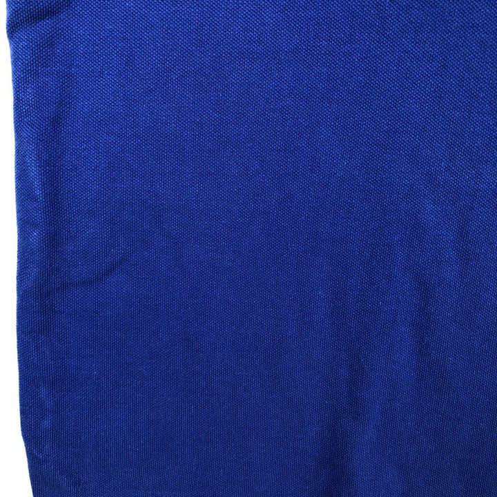 Lacoste LACOSTE French design short sleeve polo shirt size 6 men's XL equivalent cotton blue type Vintage Second Hand