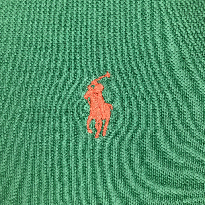 Ralph Lauren POLO by Ralph Lauren short sleeve polo shirt, men's XL size cotton green type Vintage Second Hand