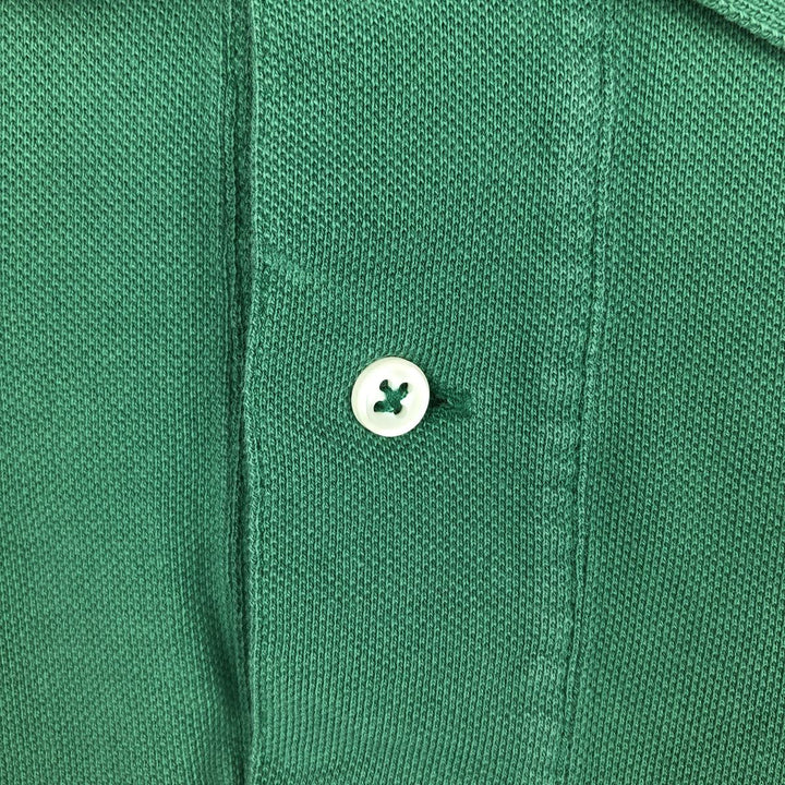 Ralph Lauren POLO by Ralph Lauren short sleeve polo shirt, men's XL size cotton green type Vintage Second Hand