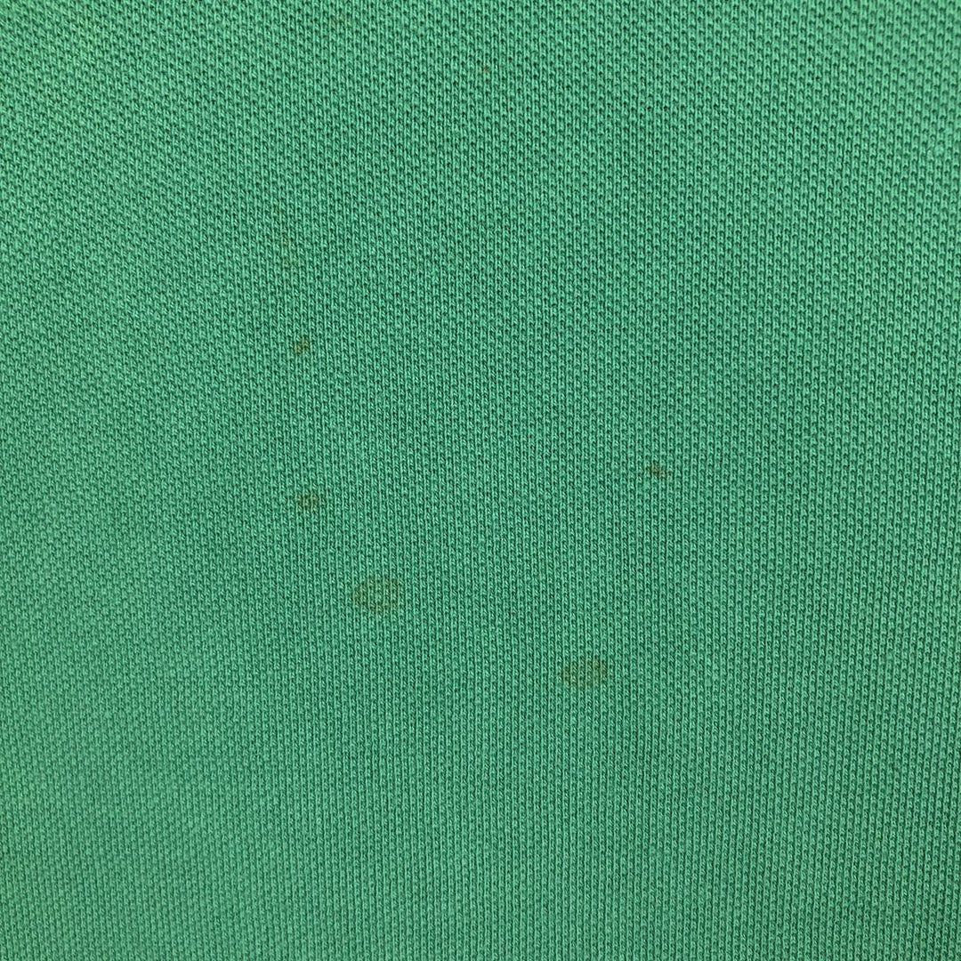 Ralph Lauren POLO by Ralph Lauren short sleeve polo shirt, men's XL size cotton green type Vintage Second Hand