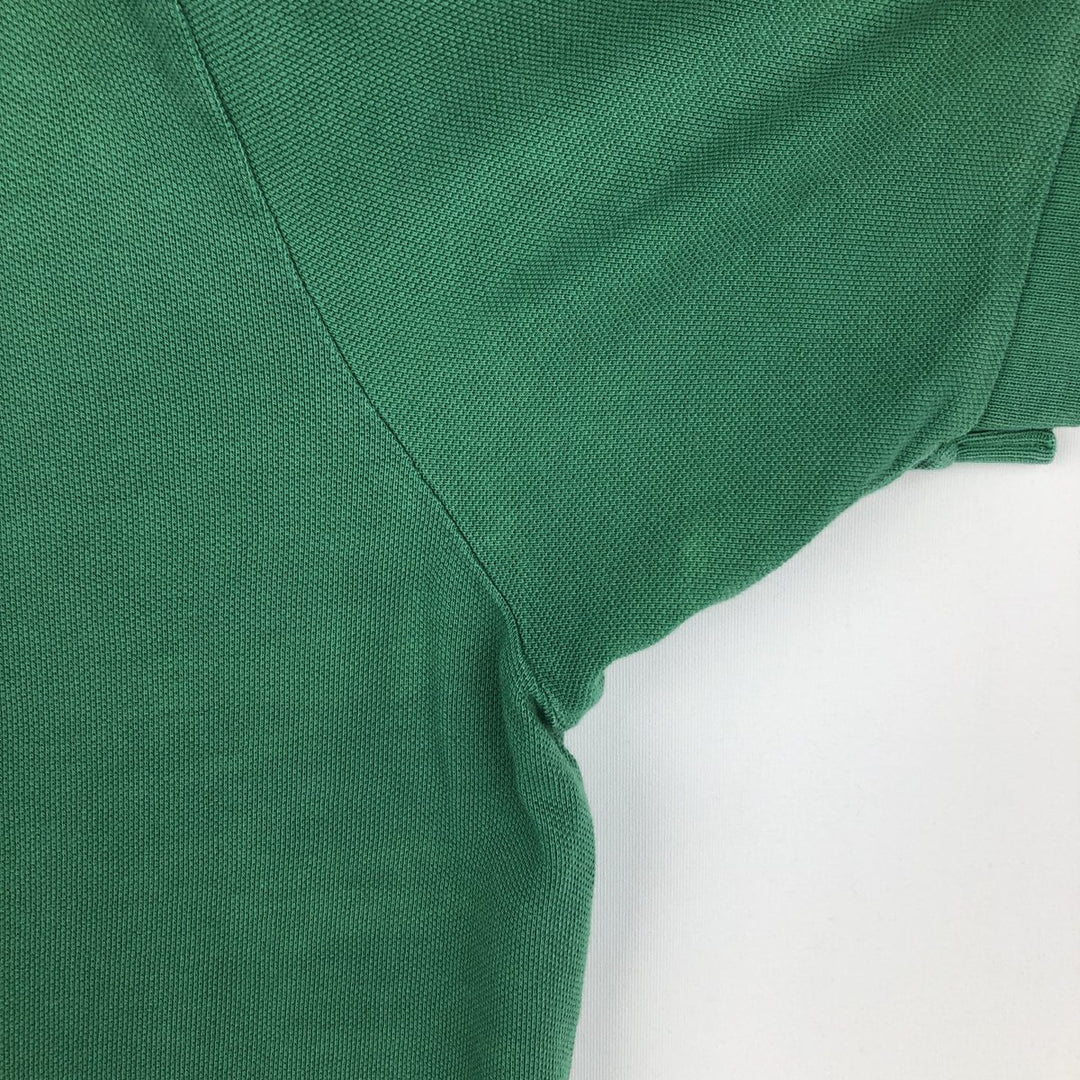 Ralph Lauren POLO by Ralph Lauren short sleeve polo shirt, men's XL size cotton green type Vintage Second Hand