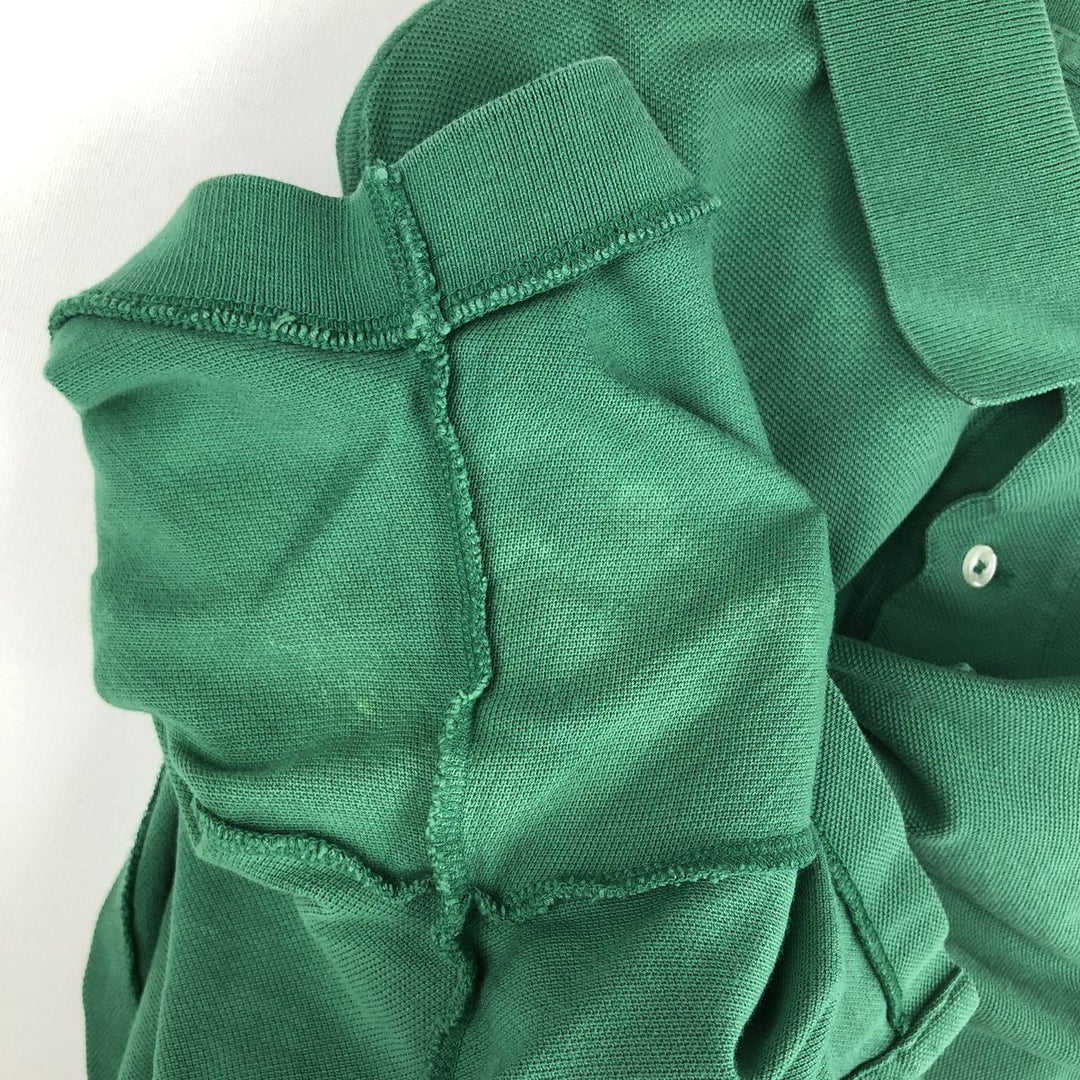Ralph Lauren POLO by Ralph Lauren short sleeve polo shirt, men's XL size cotton green type Vintage Second Hand