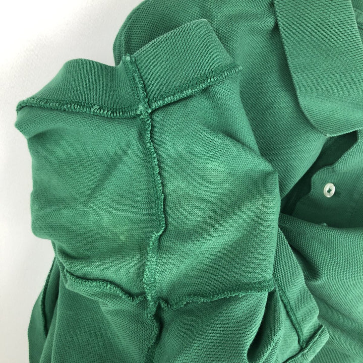 Ralph Lauren POLO by Ralph Lauren short sleeve polo shirt, men's XL size cotton green type Vintage Second Hand