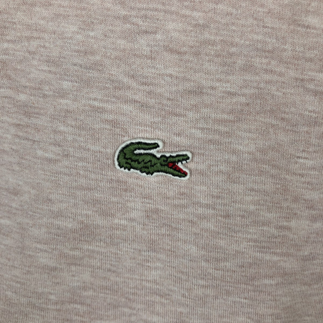 Lacoste LACOSTE French design short sleeve polo shirt size 5 men's M size cotton pink type Vintage Second Hand
