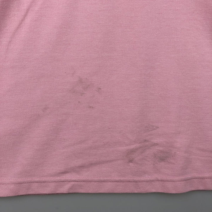 Lacoste LACOSTE Short Sleeve Polo Shirt Size 5 Men's L cotton pink type Vintage Second Hand
