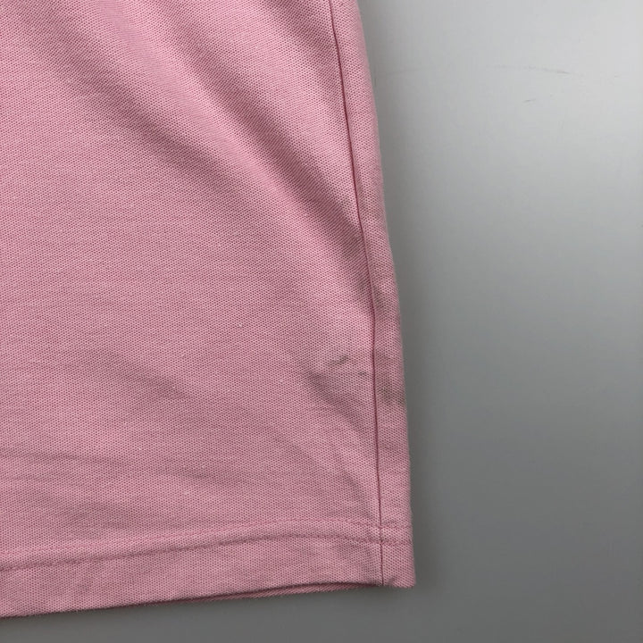 Lacoste LACOSTE Short Sleeve Polo Shirt Size 5 Men's L cotton pink type Vintage Second Hand