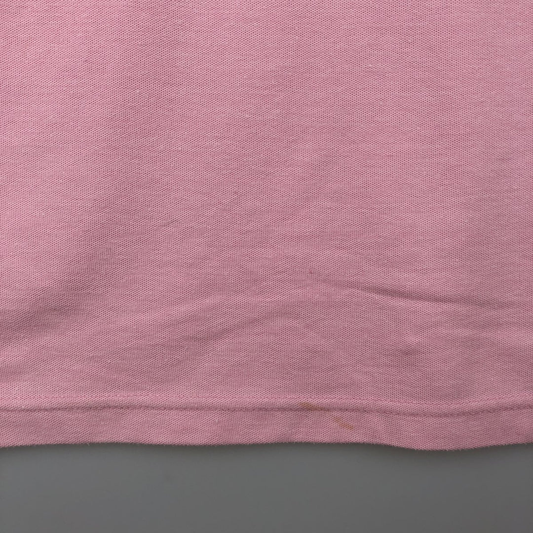 Lacoste LACOSTE Short Sleeve Polo Shirt Size 5 Men's L cotton pink type Vintage Second Hand