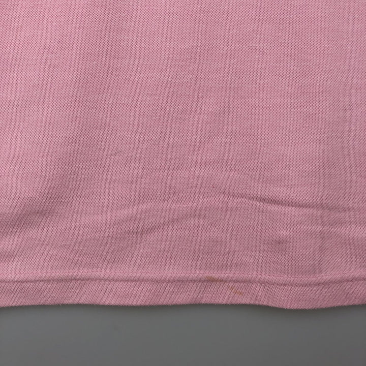 Lacoste LACOSTE Short Sleeve Polo Shirt Size 5 Men's L cotton pink type Vintage Second Hand