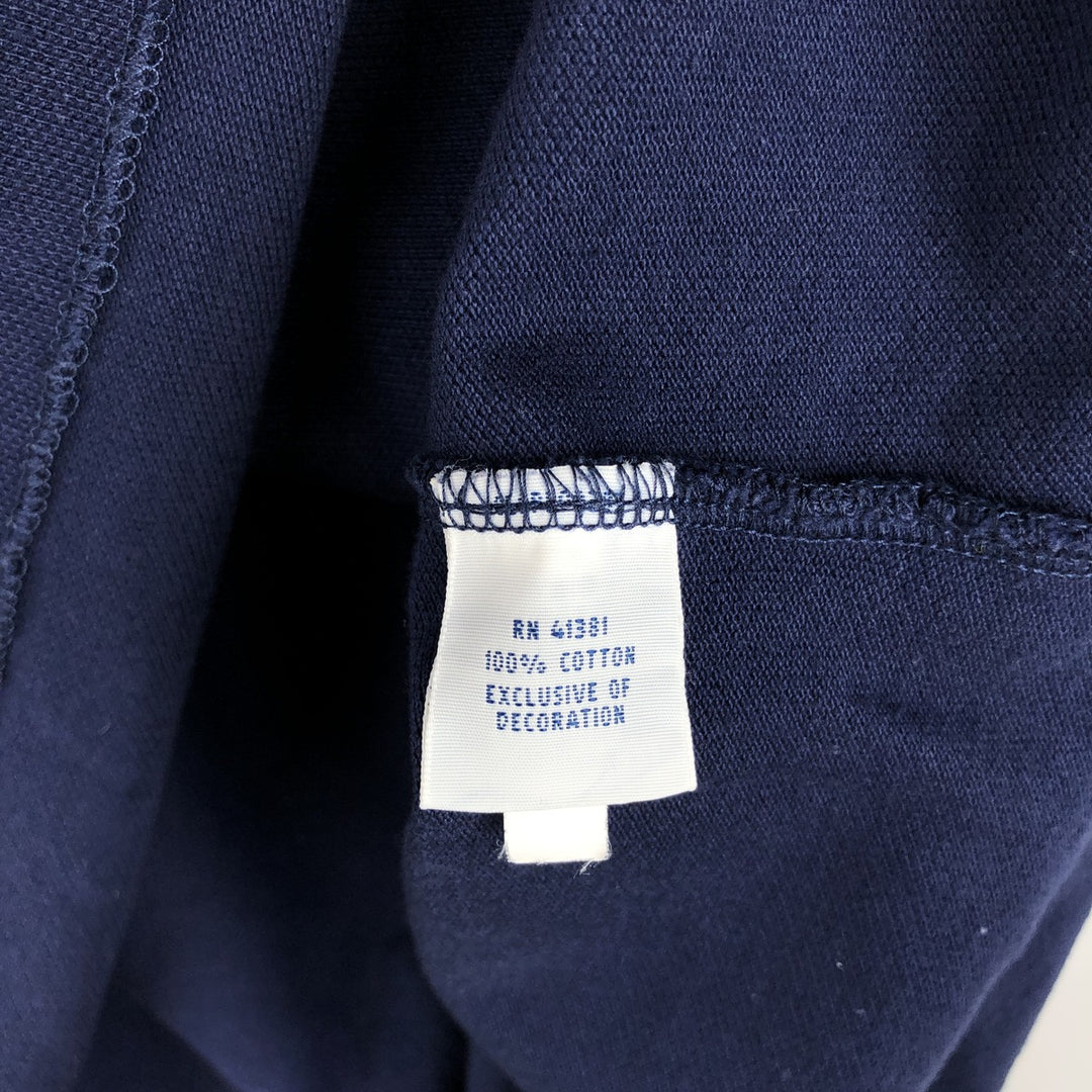 Ralph Lauren POLO RALPH LAUREN CUSTOM FIT short sleeve polo shirt men's XL equivalent cotton navy blue type Vintage Second Hand