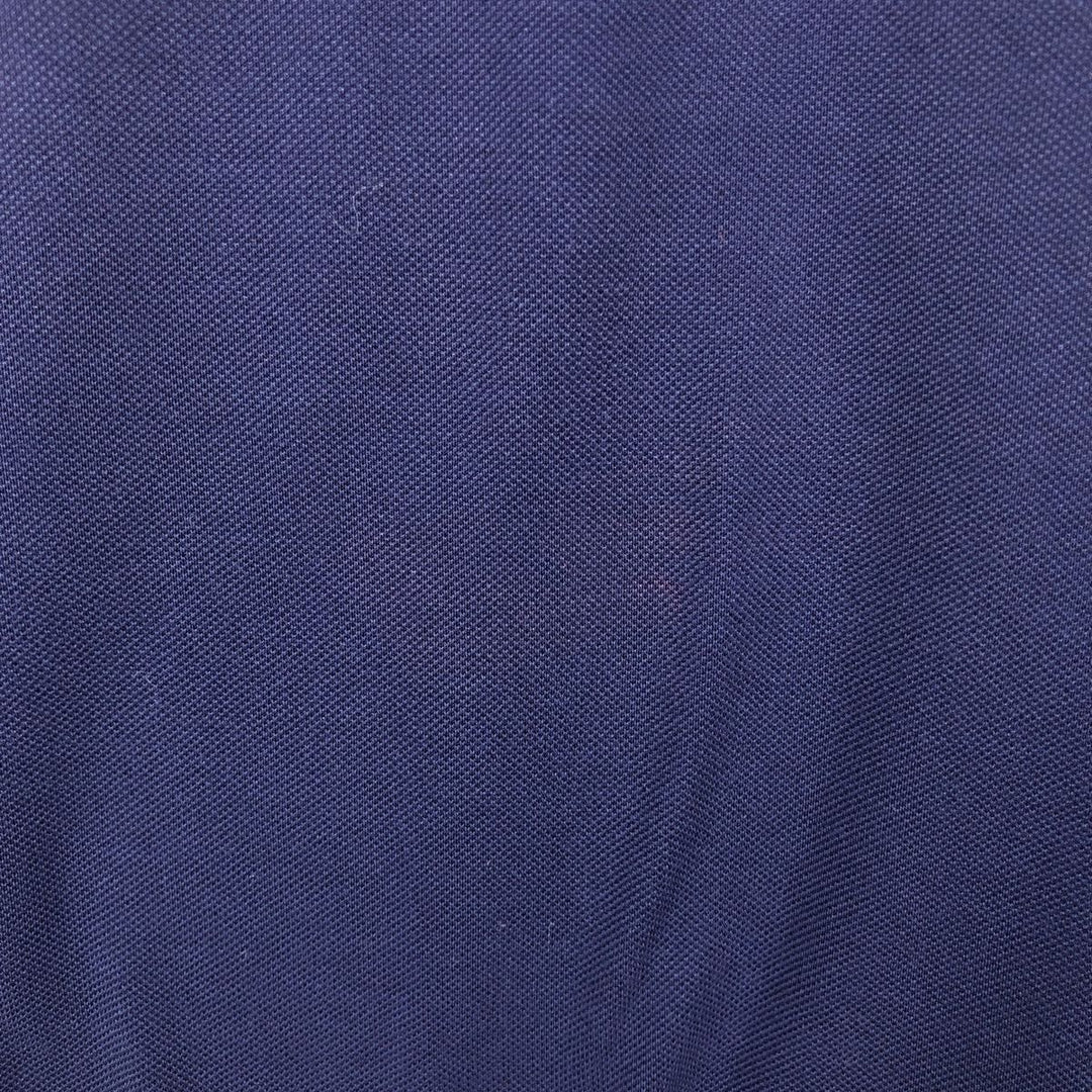 Ralph Lauren POLO GOLF Polo Golf short sleeve polo shirt for men size L Pima Cotton navy blue type Vintage Second Hand