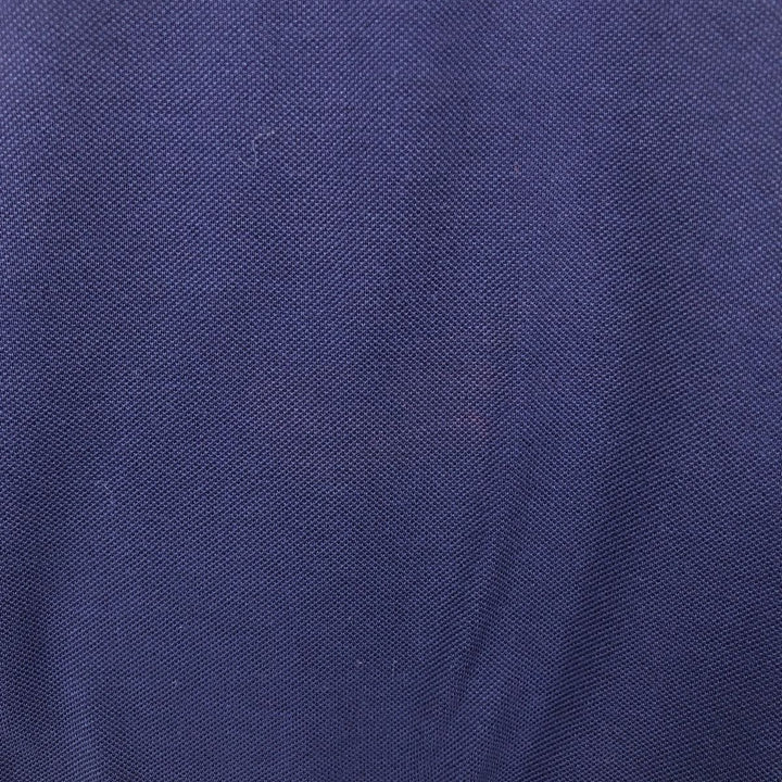 Ralph Lauren POLO GOLF Polo Golf short sleeve polo shirt for men size L Pima Cotton navy blue type Vintage Second Hand