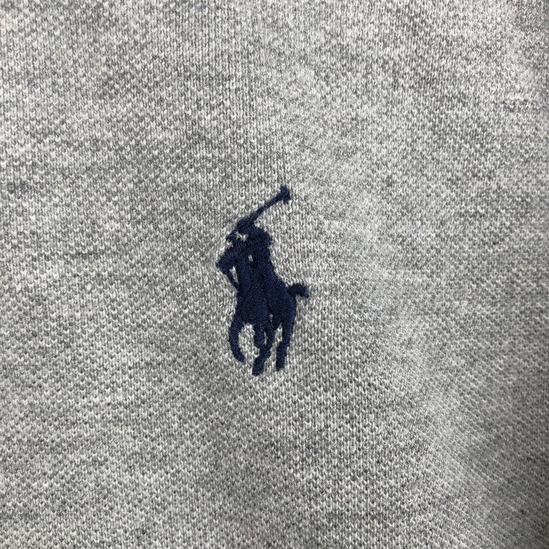 Ralph Lauren POLO by Ralph Lauren short sleeve polo shirt, men's size L cotton gray type Vintage Second Hand