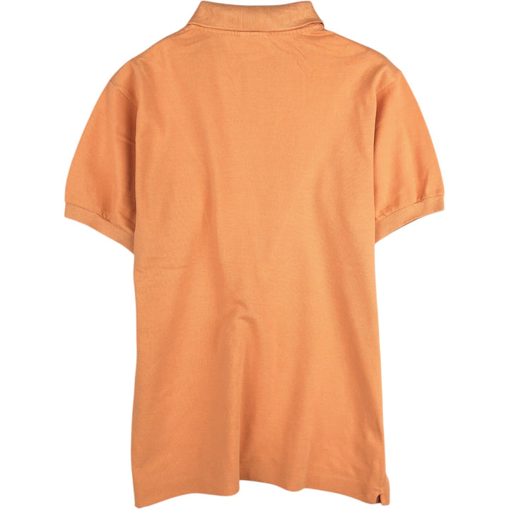 Lacoste LACOSTE short sleeve polo shirt size 3, men's size S cotton orange type Vintage Second Hand