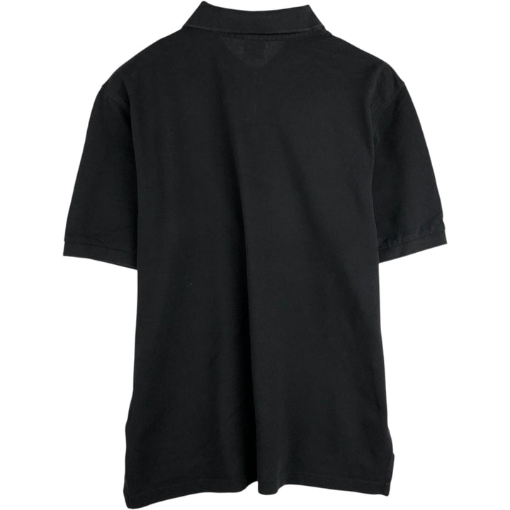 Brooks Brothers Est.1818 Short-Sleeve Polo Shirt, Men's Size L (approx.) cotton black type Vintage Second Hand
