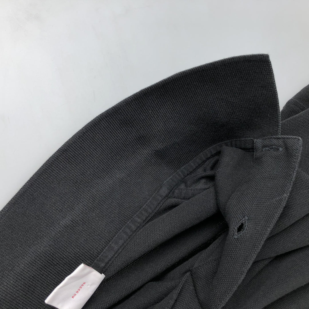 Brooks Brothers Est.1818 Short-Sleeve Polo Shirt, Men's Size L (approx.) cotton black type Vintage Second Hand