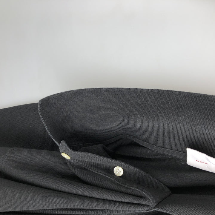 Brooks Brothers Est.1818 Short-Sleeve Polo Shirt, Men's Size L (approx.) cotton black type Vintage Second Hand
