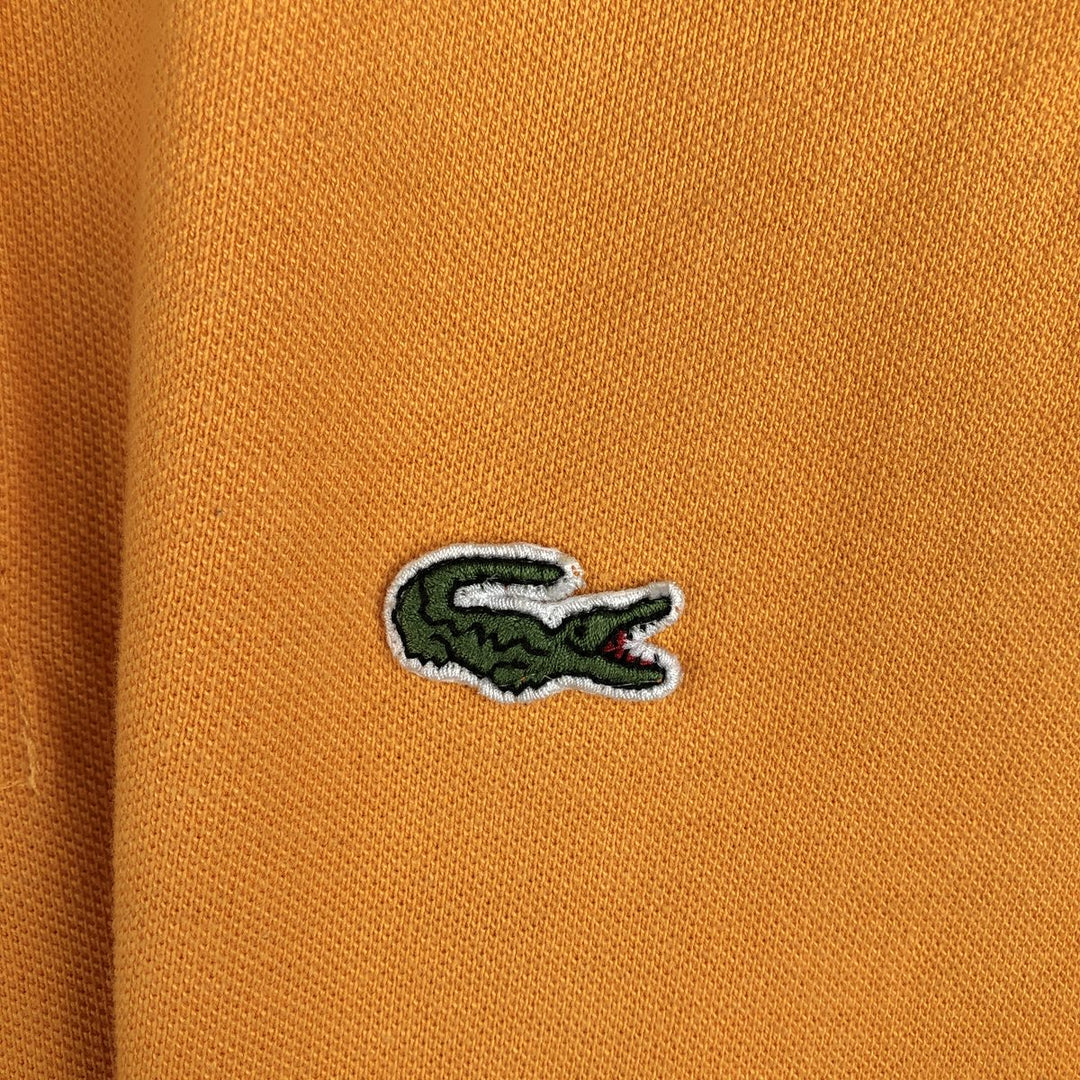 Lacoste LACOSTE French design short sleeve polo shirt size 6 men's XL equivalent cotton orange type Vintage Second Hand