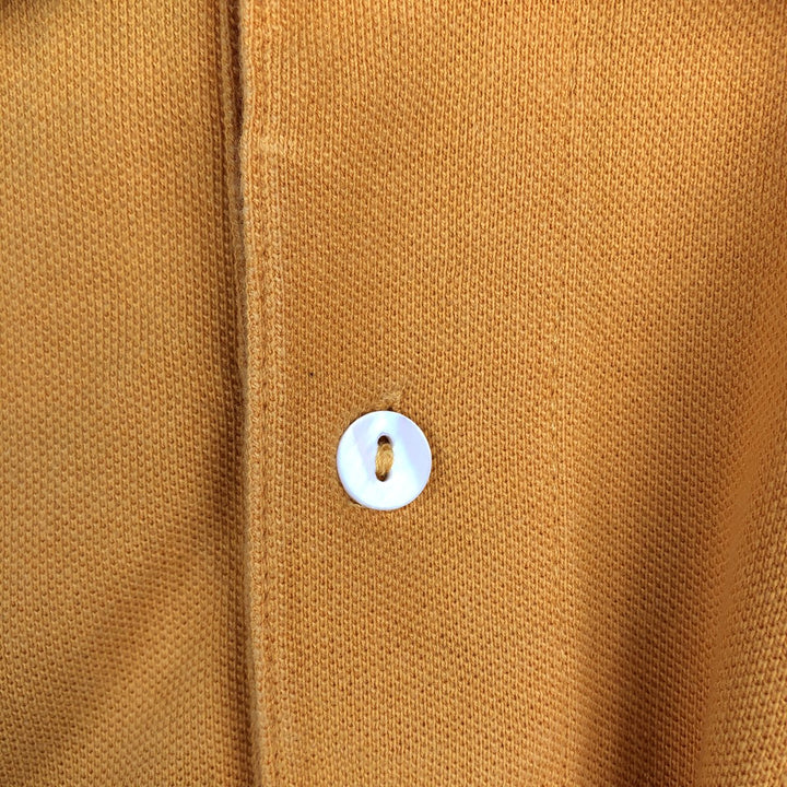 Lacoste LACOSTE French design short sleeve polo shirt size 6 men's XL equivalent cotton orange type Vintage Second Hand
