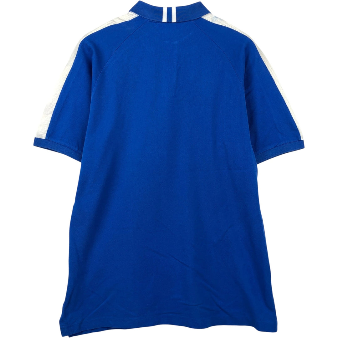 Ralph Lauren POLO GOLF PRO FIT Short-Sleeve Polo Shirt, Men's Size L (approx.) Pima Cotton blue type Vintage Second Hand