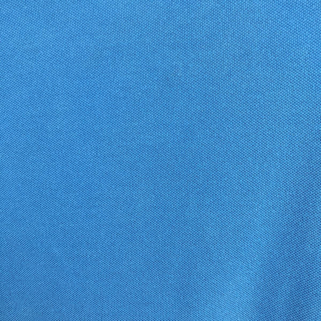Lacoste LACOSTE French design short sleeve polo shirt No. 7 Men's XXL equivalent cotton Blue type light blue Vintage Second Hand