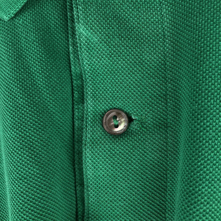 Lacoste LACOSTE Short Sleeve Polo Shirt Size 5 Men's L cotton green type Vintage Second Hand