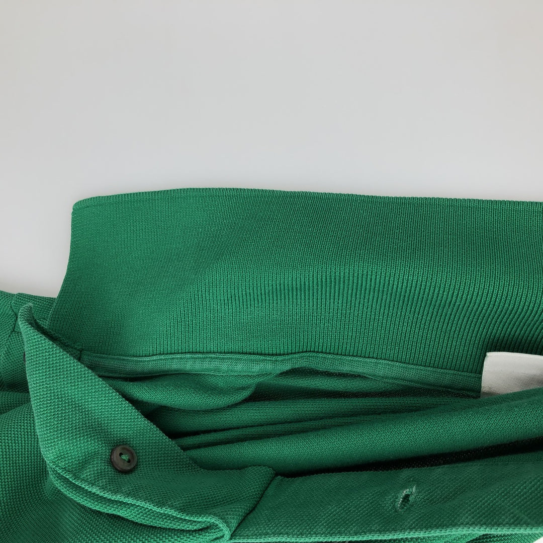 Lacoste LACOSTE Short Sleeve Polo Shirt Size 5 Men's L cotton green type Vintage Second Hand