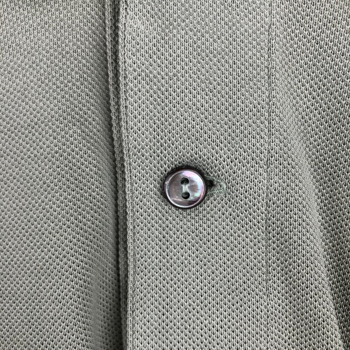 Lacoste LACOSTE French design short sleeve polo shirt size 6 men's XL equivalent cotton Khaki type Vintage Second Hand