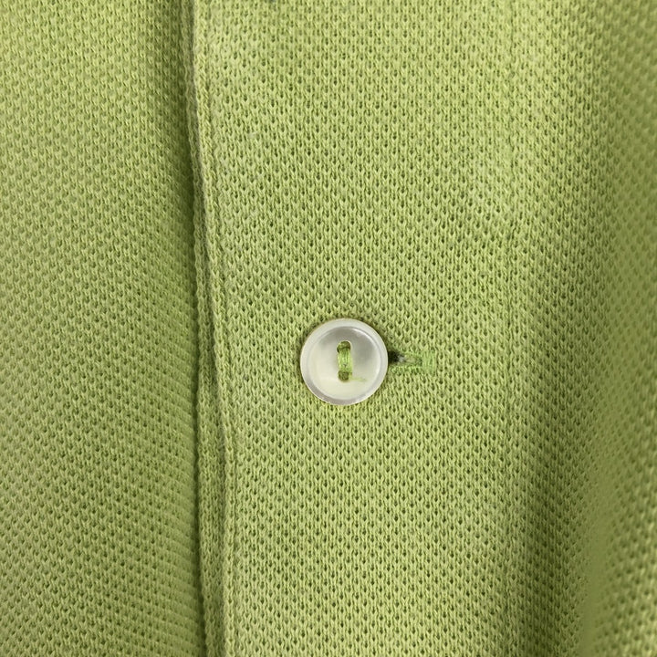 Lacoste LACOSTE French design short sleeve polo shirt size 6 men's XL equivalent cotton yellow type Vintage Second Hand
