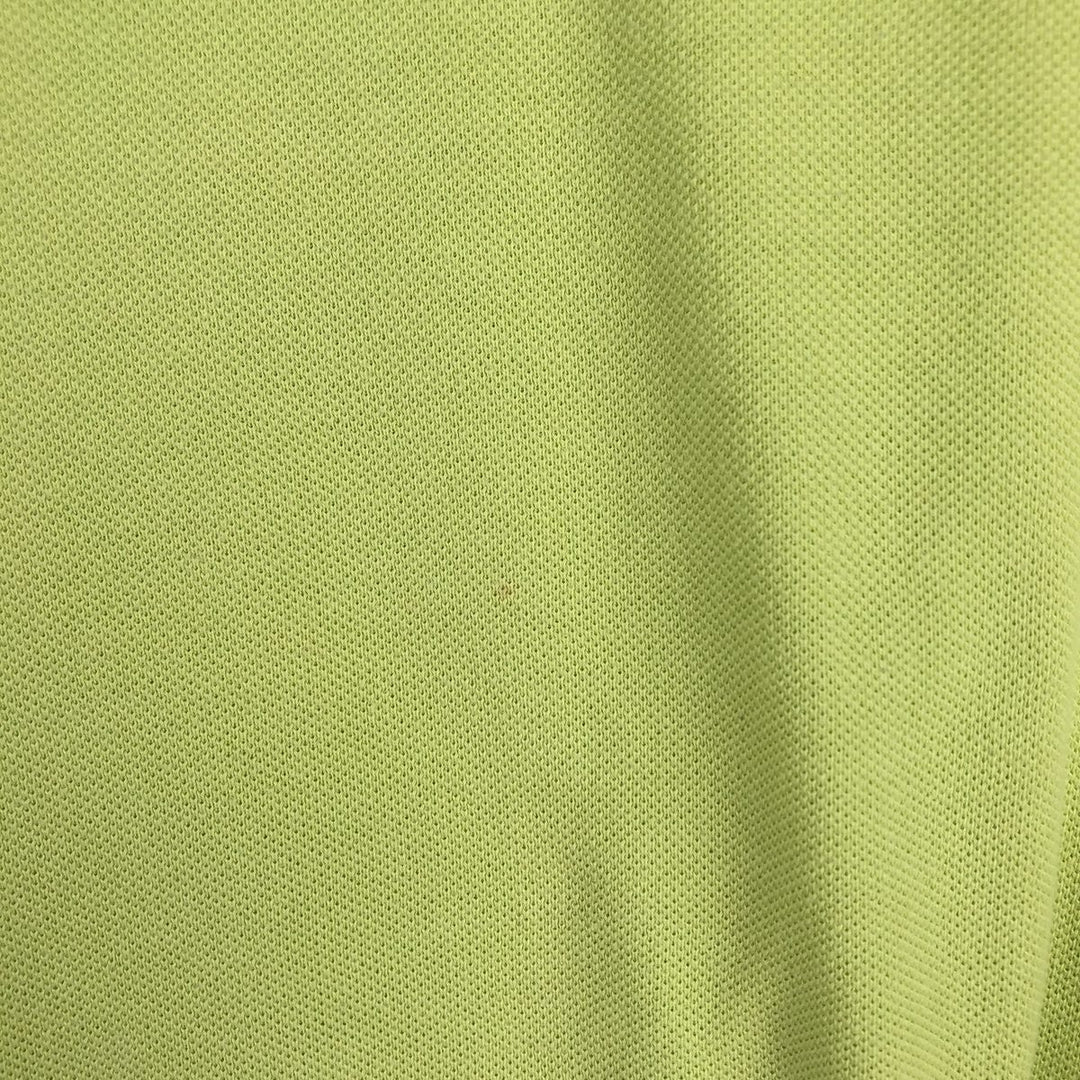 Lacoste LACOSTE French design short sleeve polo shirt size 6 men's XL equivalent cotton yellow type Vintage Second Hand