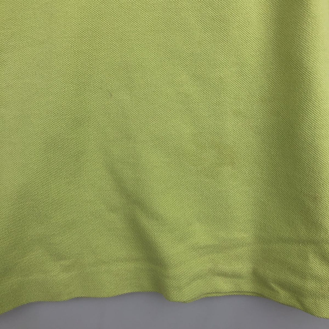 Lacoste LACOSTE French design short sleeve polo shirt size 6 men's XL equivalent cotton yellow type Vintage Second Hand