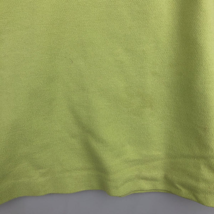 Lacoste LACOSTE French design short sleeve polo shirt size 6 men's XL equivalent cotton yellow type Vintage Second Hand