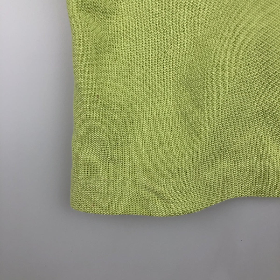 Lacoste LACOSTE French design short sleeve polo shirt size 6 men's XL equivalent cotton yellow type Vintage Second Hand