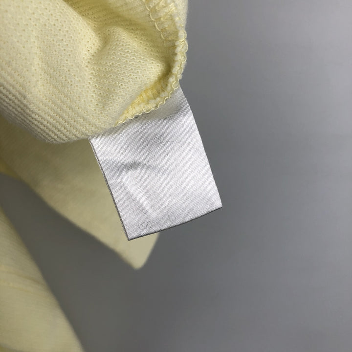Lacoste LACOSTE Short Sleeve Polo Shirt Size 5 Men's L cotton yellow type Vintage Second Hand
