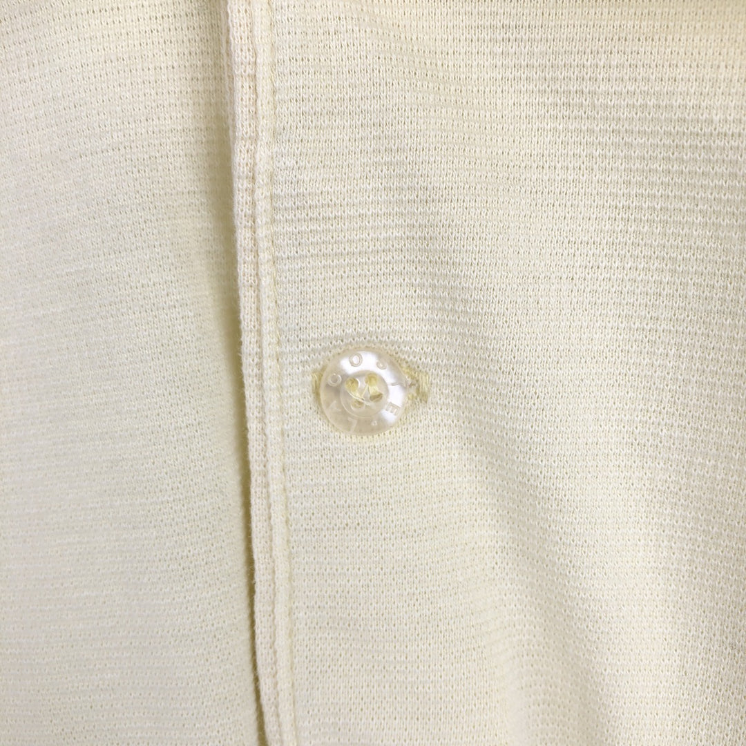 Lacoste LACOSTE Short Sleeve Polo Shirt Size 5 Men's L cotton yellow type Vintage Second Hand