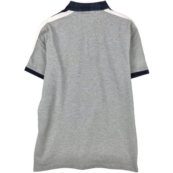 Ralph Lauren POLO RALPH LAUREN CLASSIC FIT short sleeve polo shirt, men's size M cotton gray type Vintage Second Hand
