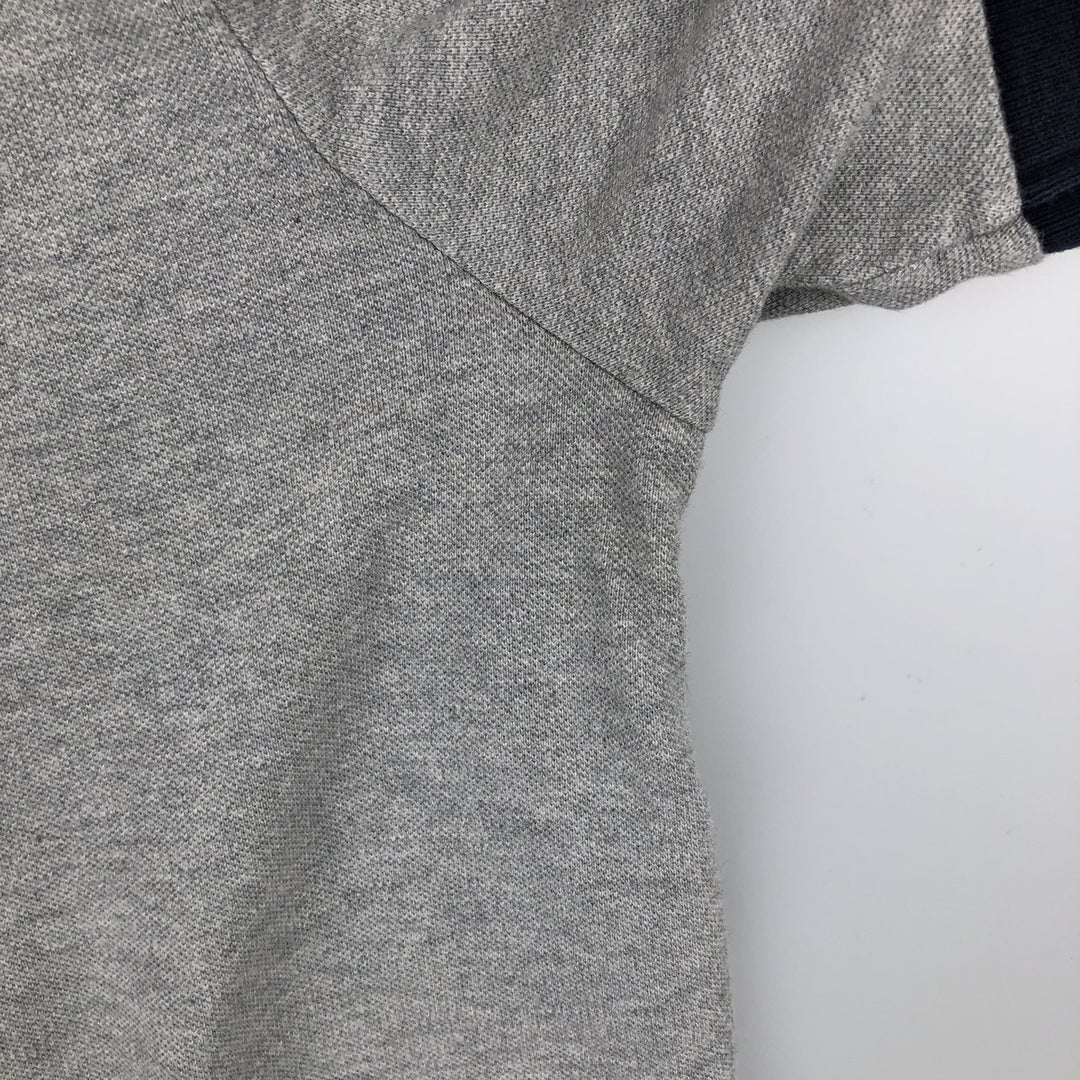Ralph Lauren POLO RALPH LAUREN CLASSIC FIT short sleeve polo shirt, men's size M cotton gray type Vintage Second Hand