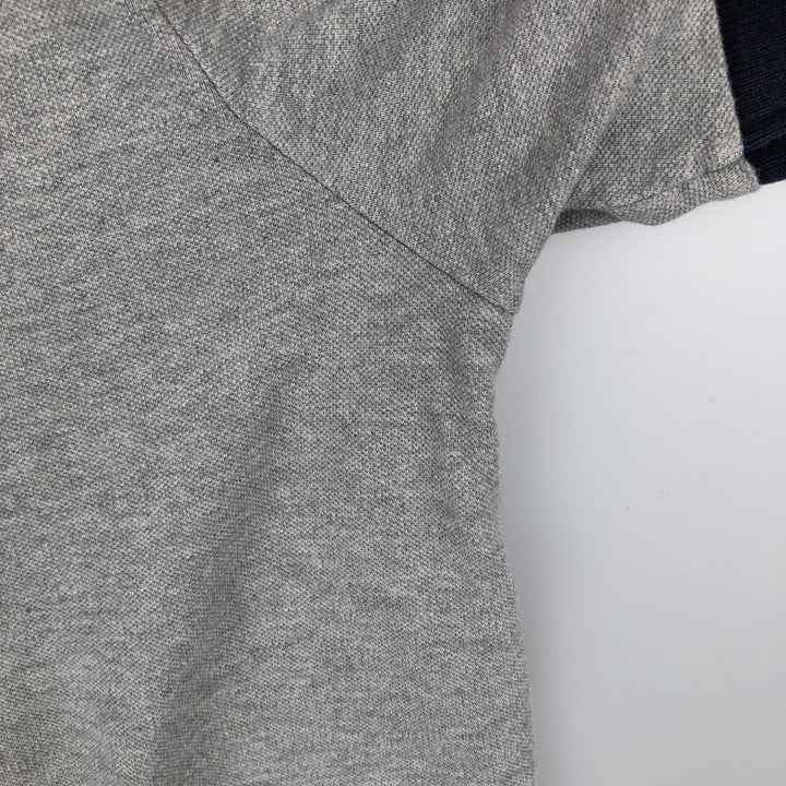 Ralph Lauren POLO RALPH LAUREN CLASSIC FIT short sleeve polo shirt, men's size M cotton gray type Vintage Second Hand