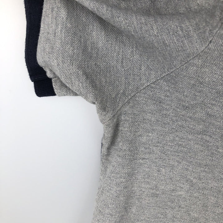 Ralph Lauren POLO RALPH LAUREN CLASSIC FIT short sleeve polo shirt, men's size M cotton gray type Vintage Second Hand