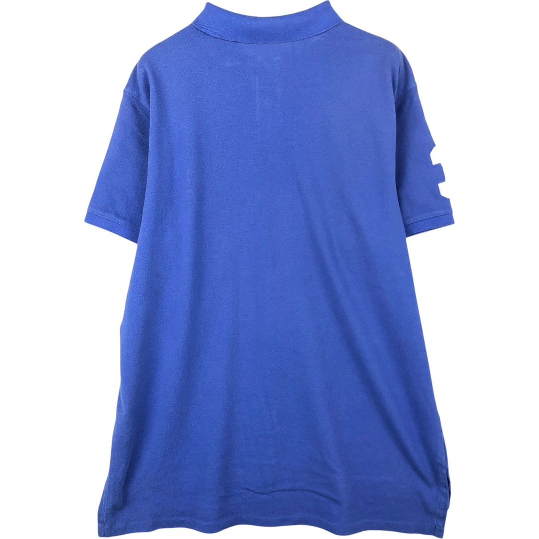 Ralph Lauren POLO RALPH LAUREN CUSTOM FIT Big Pony Short Sleeve Polo Shirt Men's XL cotton Purple type blue-purple Vintage Second Hand