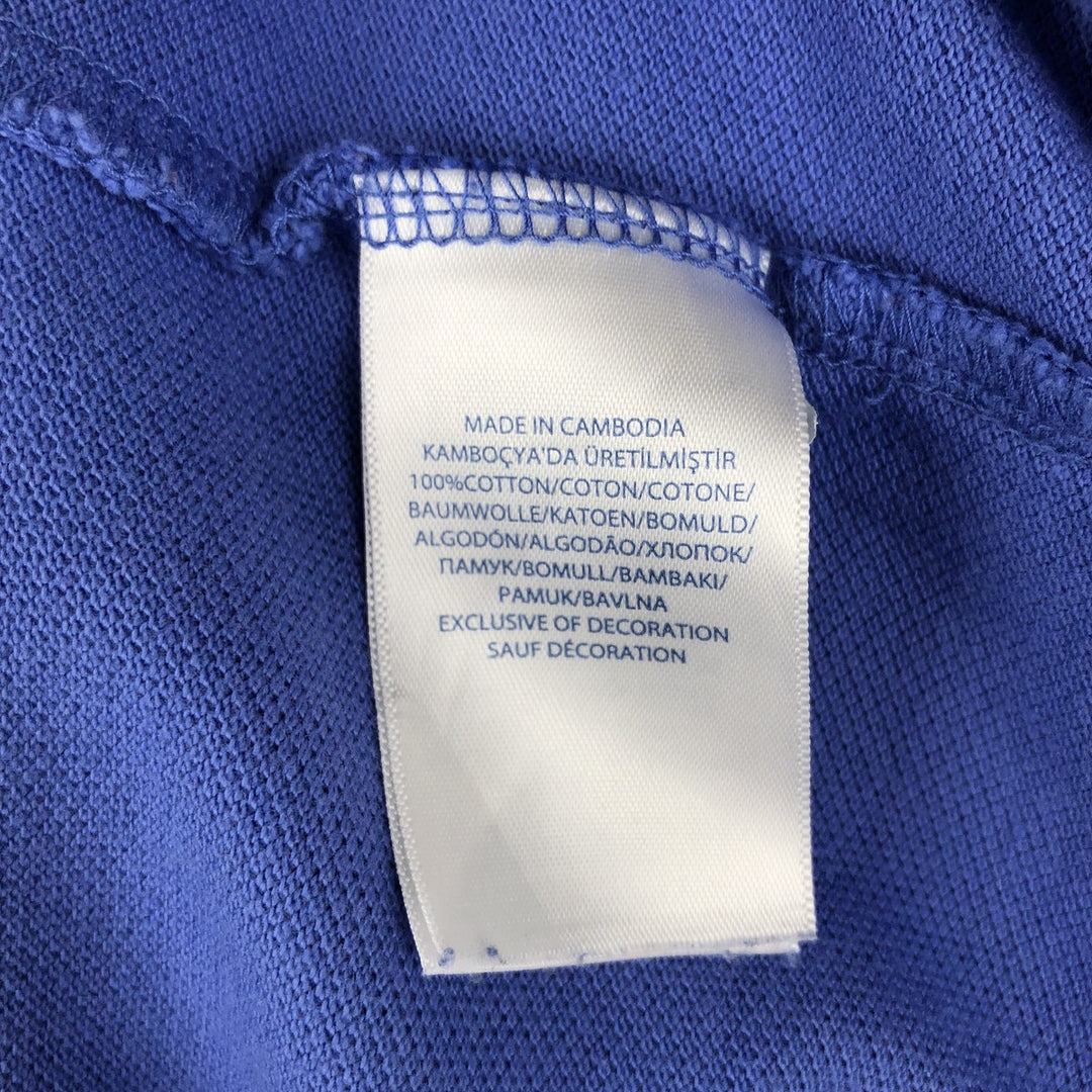 Ralph Lauren POLO RALPH LAUREN CUSTOM FIT Big Pony Short Sleeve Polo Shirt Men's XL cotton Purple type blue-purple Vintage Second Hand