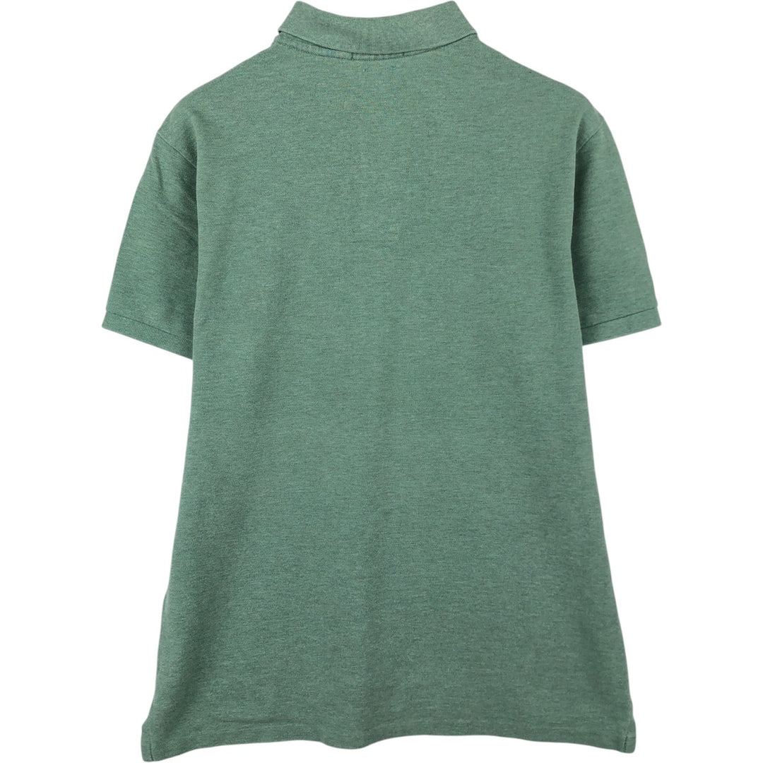 Ralph Lauren POLO RALPH LAUREN CUSTOM SLIM FIT Big Pony Short Sleeve Polo Shirt Men's M cotton green type Vintage Second Hand